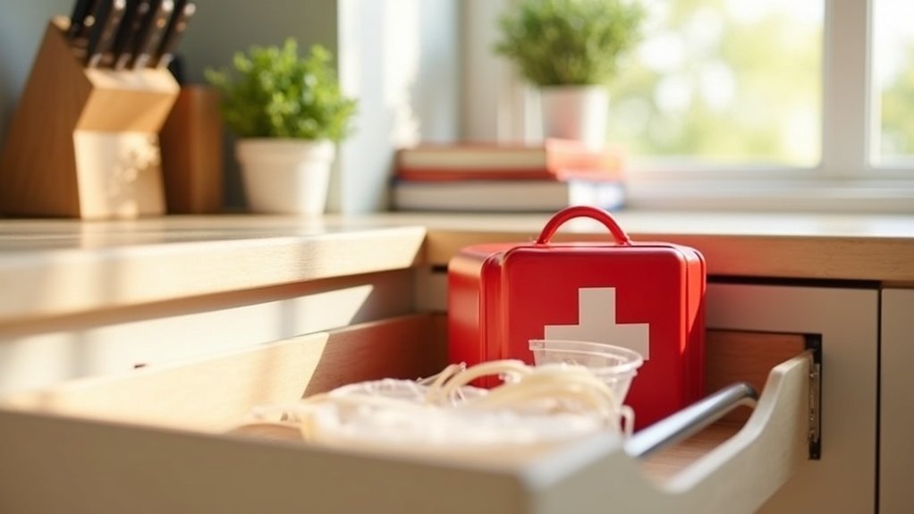 accessible first aid location