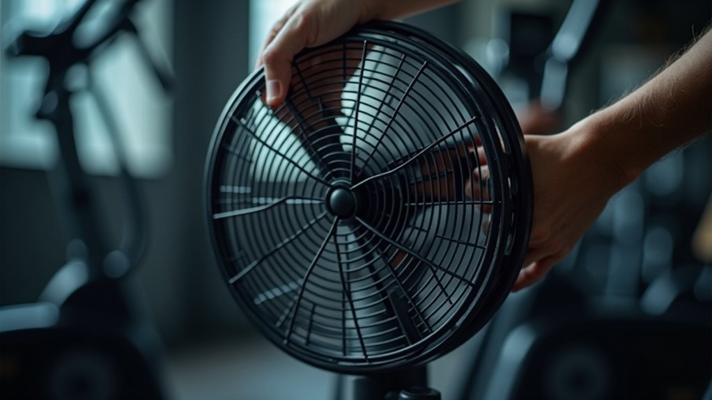 air bike safety enhancement