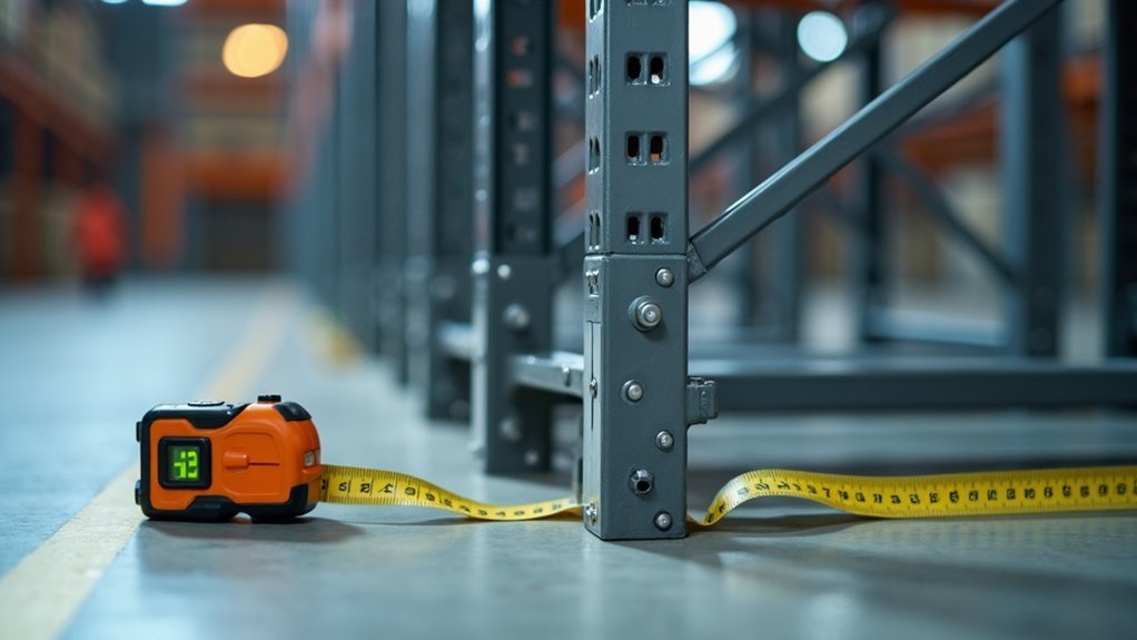 align rack uprights properly