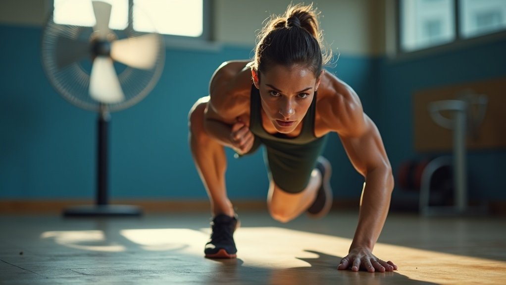 fan reduces effort perception