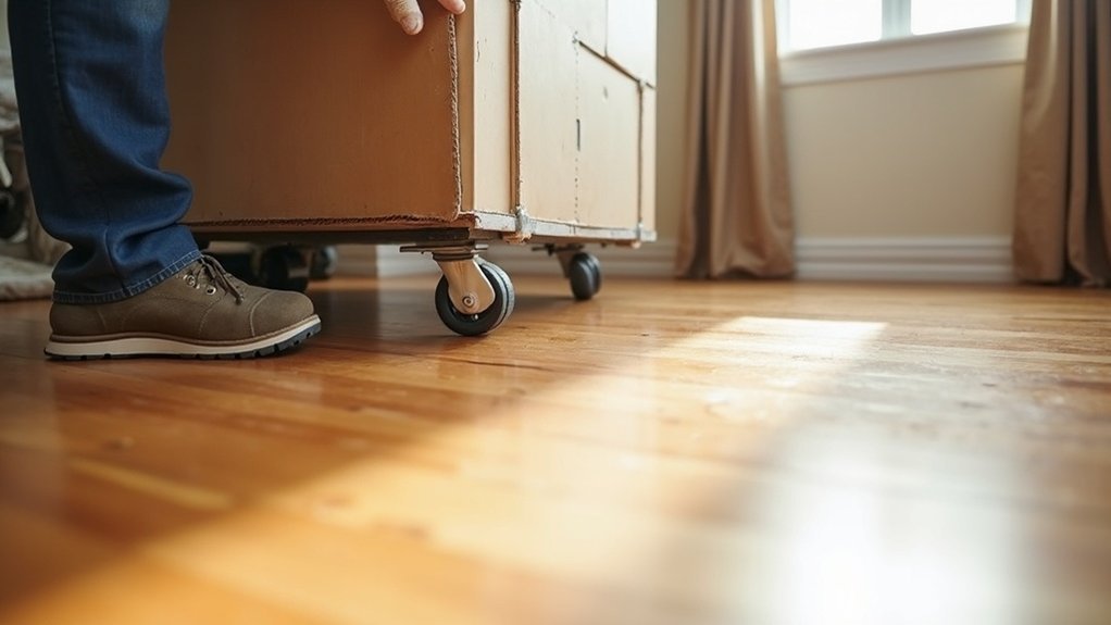 floor protection during moves