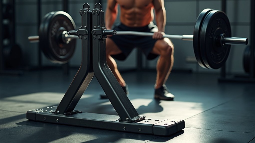 folding rack squat safety