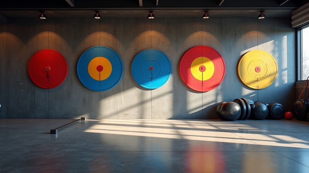 hang medicine ball targets