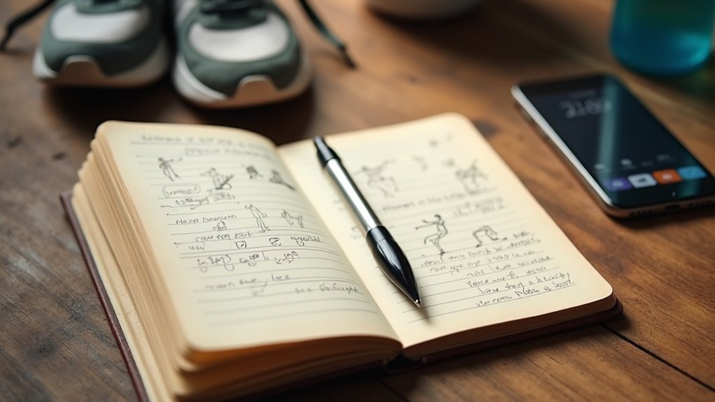 manual workout tracking methods