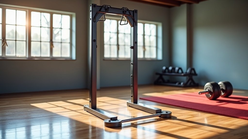 power rack floor anchoring optional