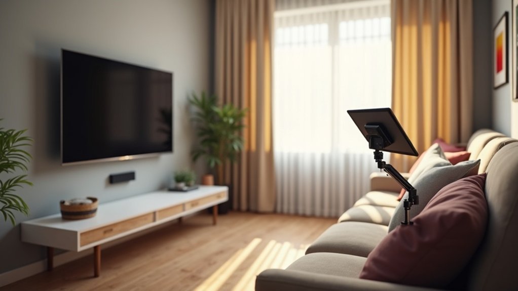 safe viewing device placement