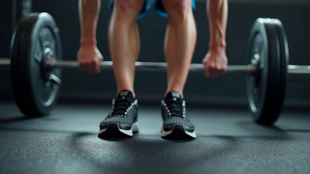 shoe traction influences bar path