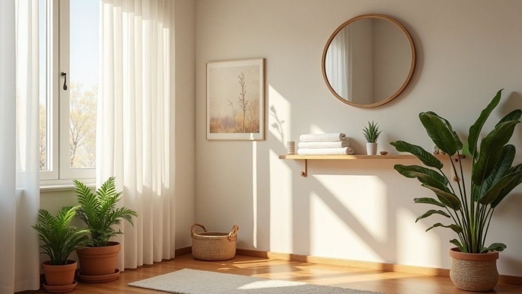 small space stretching area