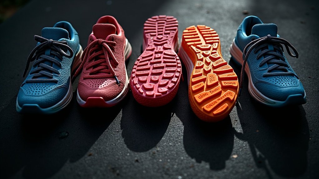 traction sneakers for rubber