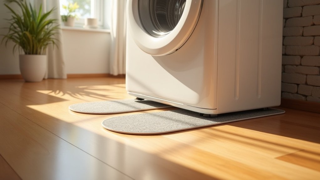 vibration pads reduce noise